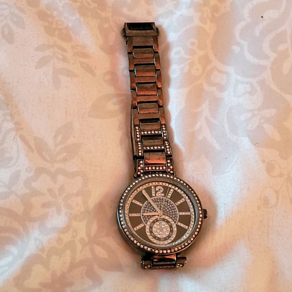 Black Bling Watch